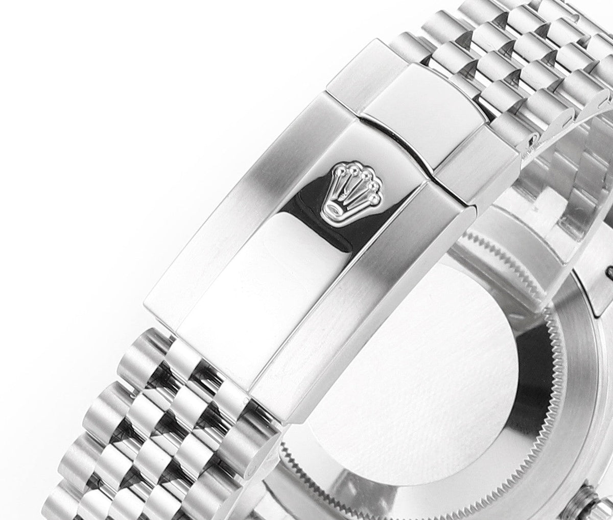 Stainless Steel & White 41MM Watch