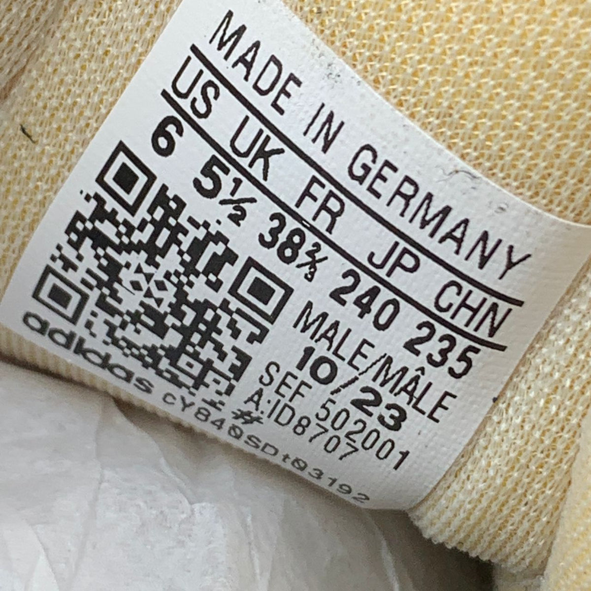 JJJJound x Samba OG Made in Germany 'Core Black'