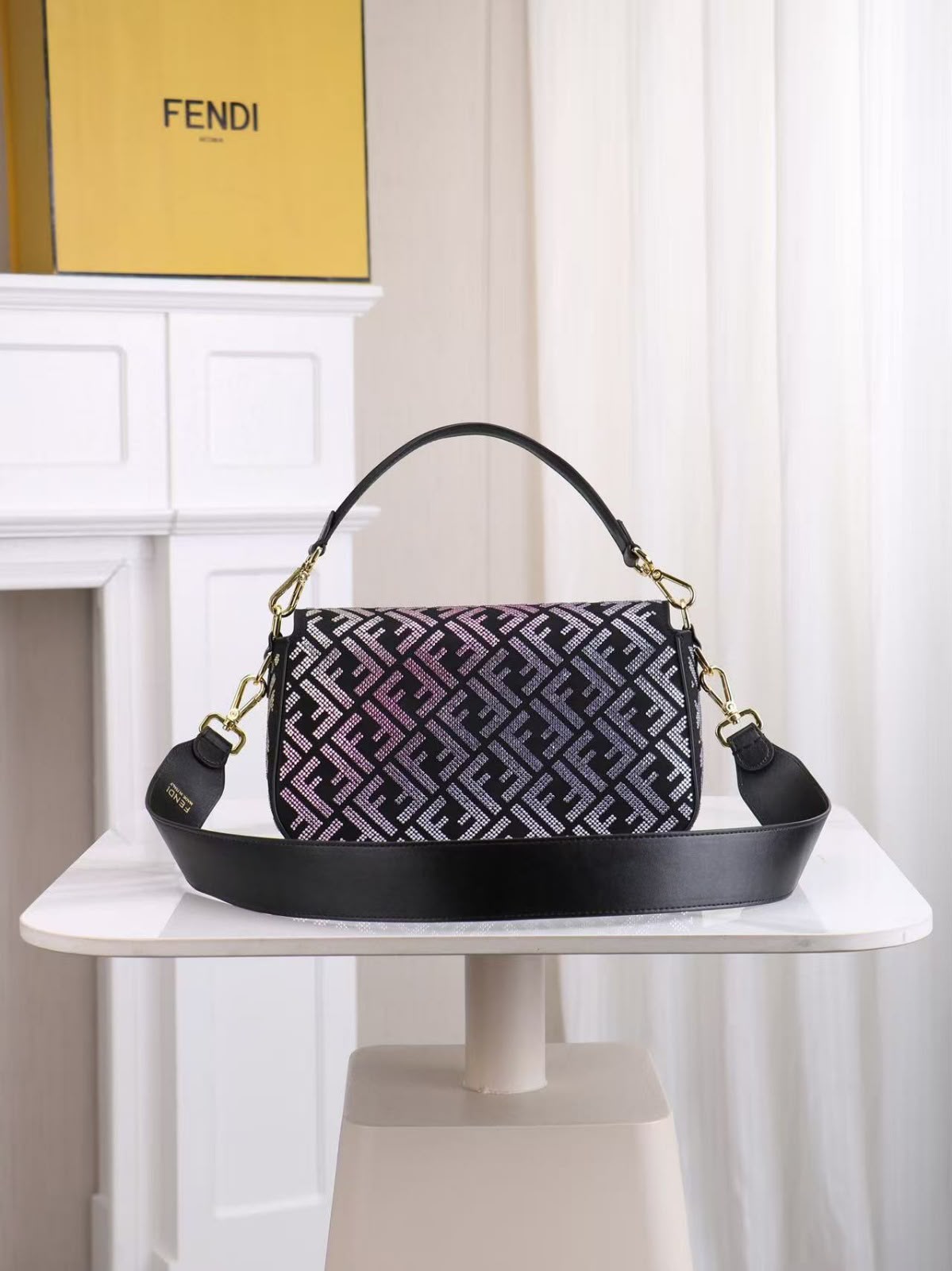 Fendi x Versace (Fendace) Baguette Shoulder Bag