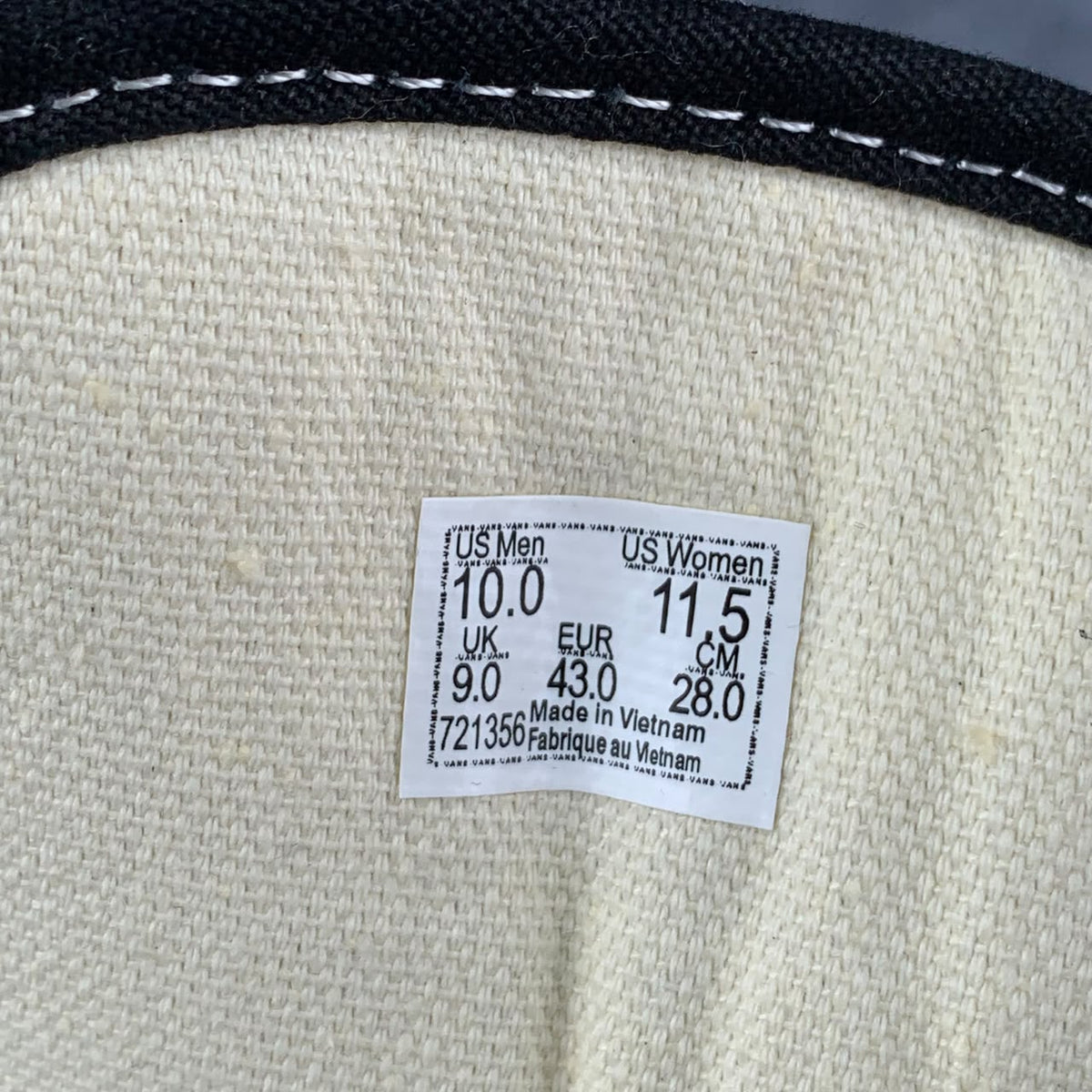 SATOSHI NAKAMOTO x Vans Old Skool Reissue 36 'Speckled Moving Blanket Grey'