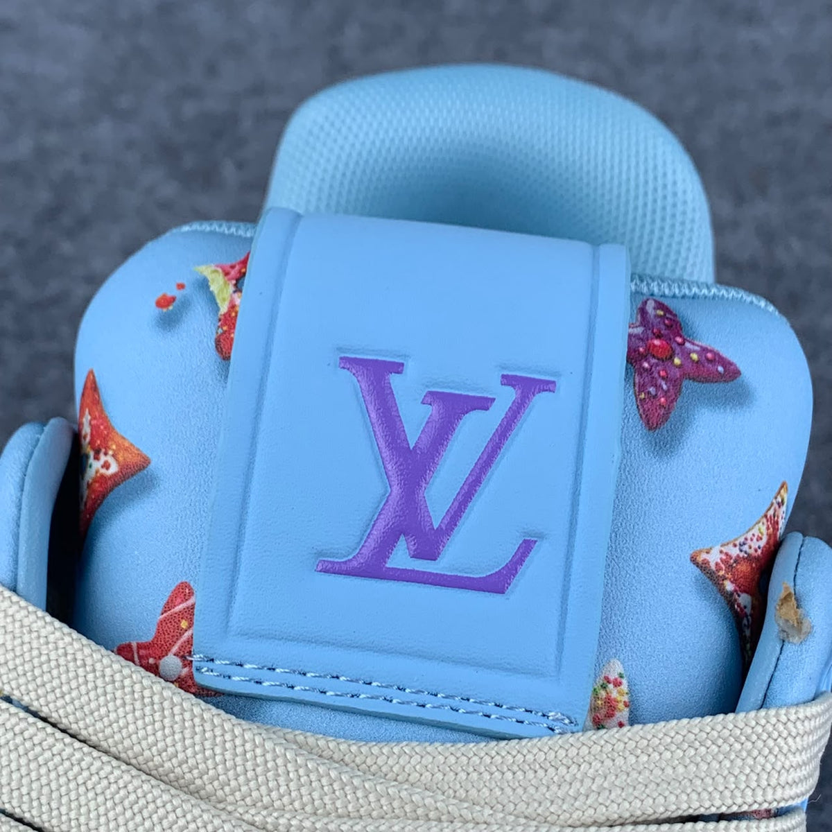 LV Trainer 'Monogram Donuts Blue'