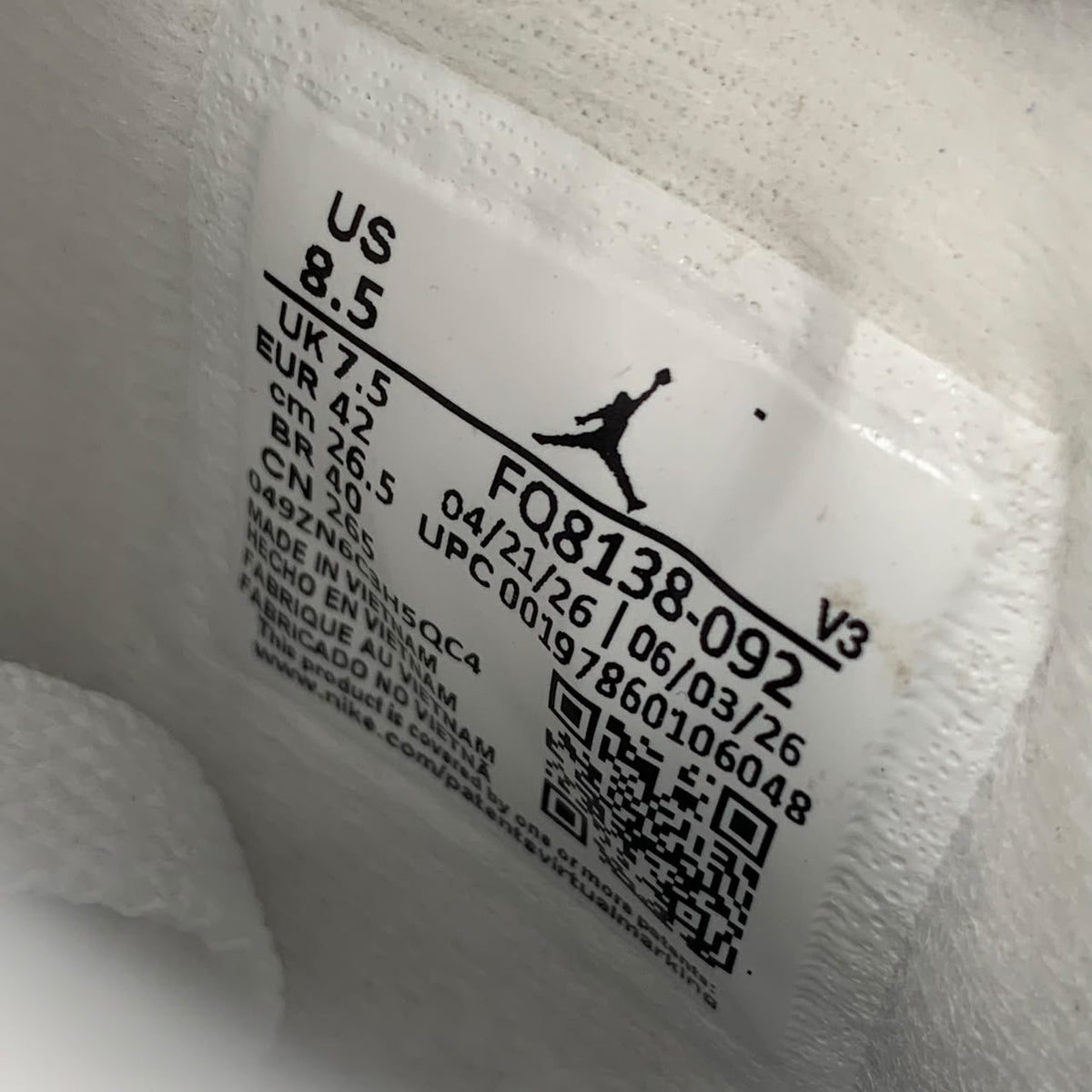 Air Jordan 4 Retro Michael Jackson 'White Glitter Glove'