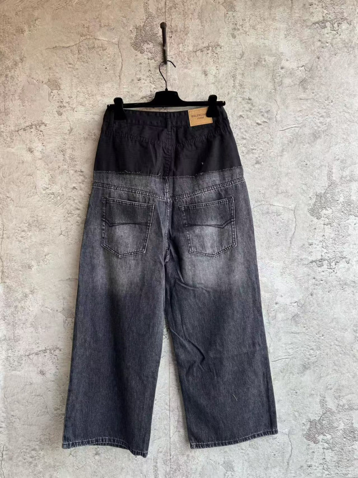 Balenciaga Cut-Up Baggy Pants