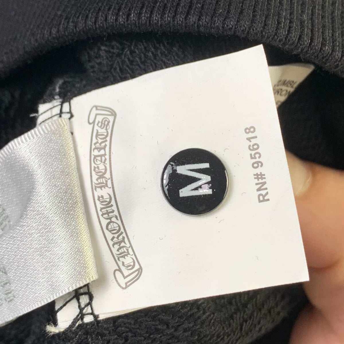Chrome Hearts Las Vegas Horseshoe Floral Cross-Sleeve Zip Up Hoodie 'Black/White'