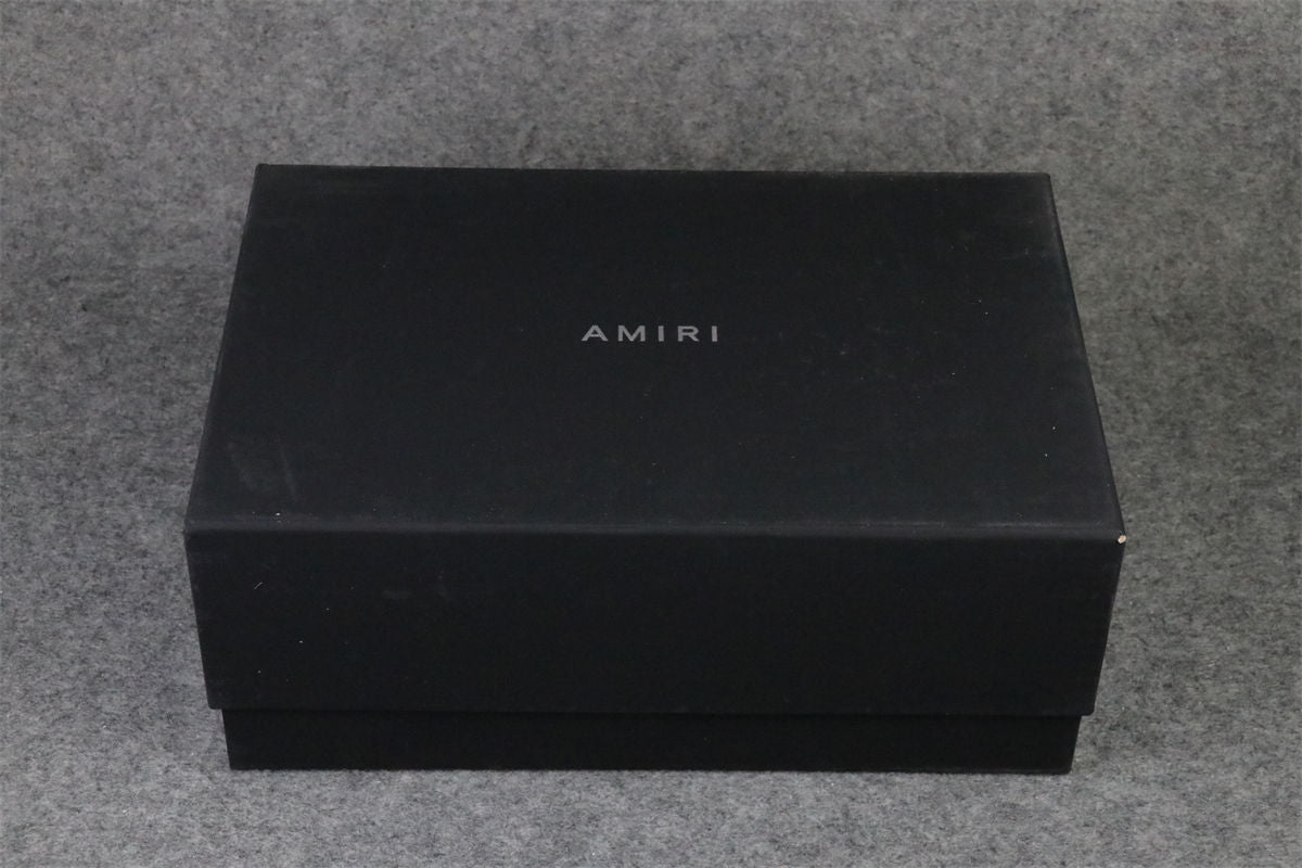 Amiri Skel Top Low 'White Black'
