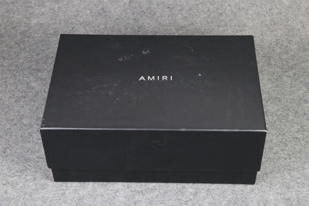 Amiri Skel Top Low 'Black Grey'