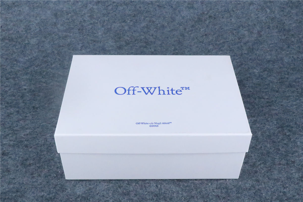Off-White Out Of Office Molded Sneakers 'Black Orange'