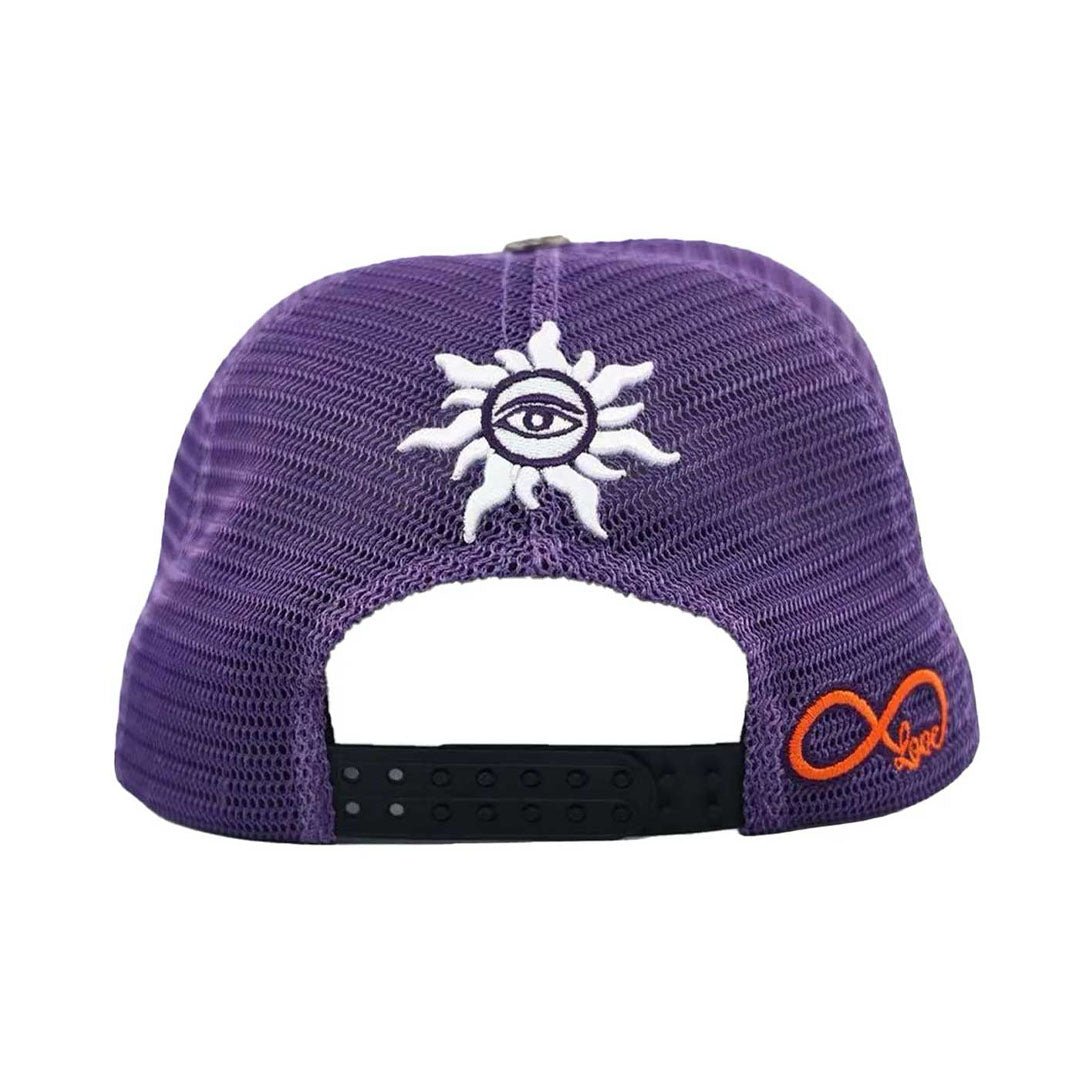 Godspeed Forever Trucker Hat Purple/Black