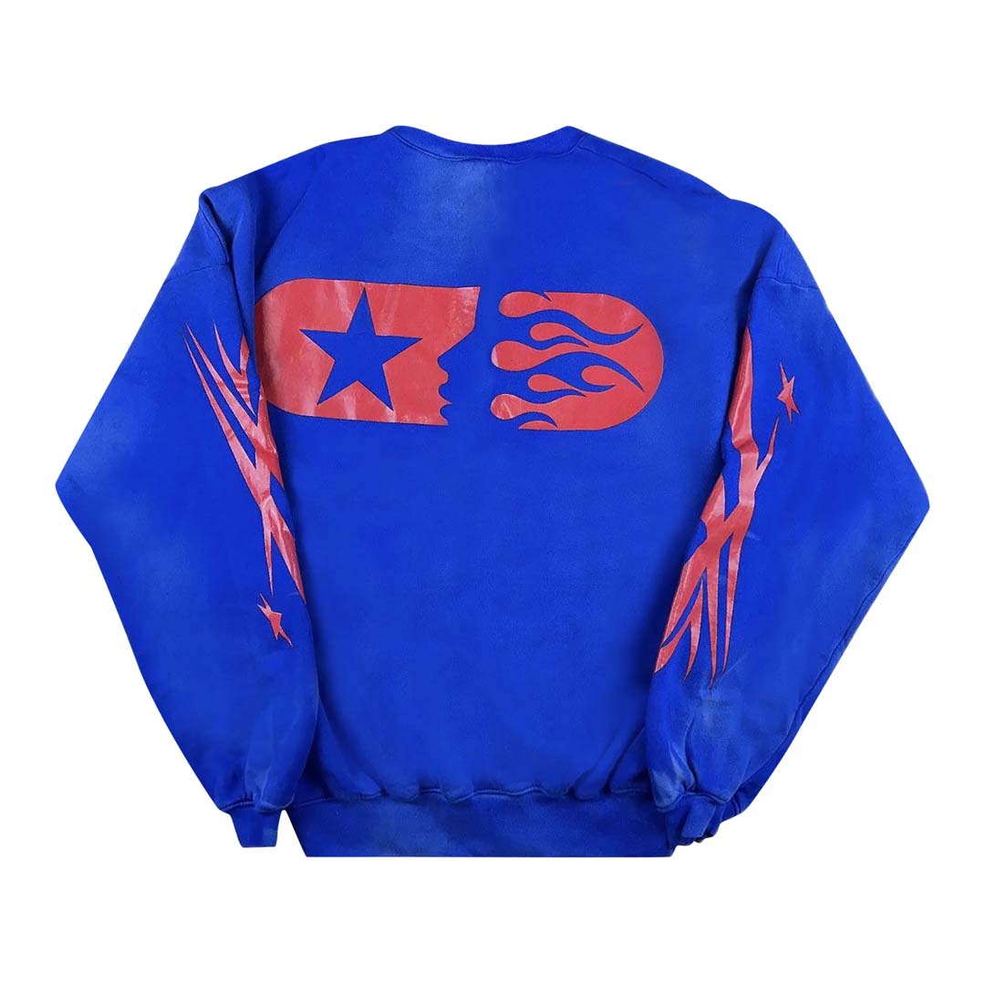 Hellstar Sport Crewneck 'Blue'