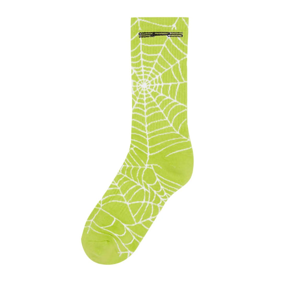 Sp5der All Over Print Socks 'Green'