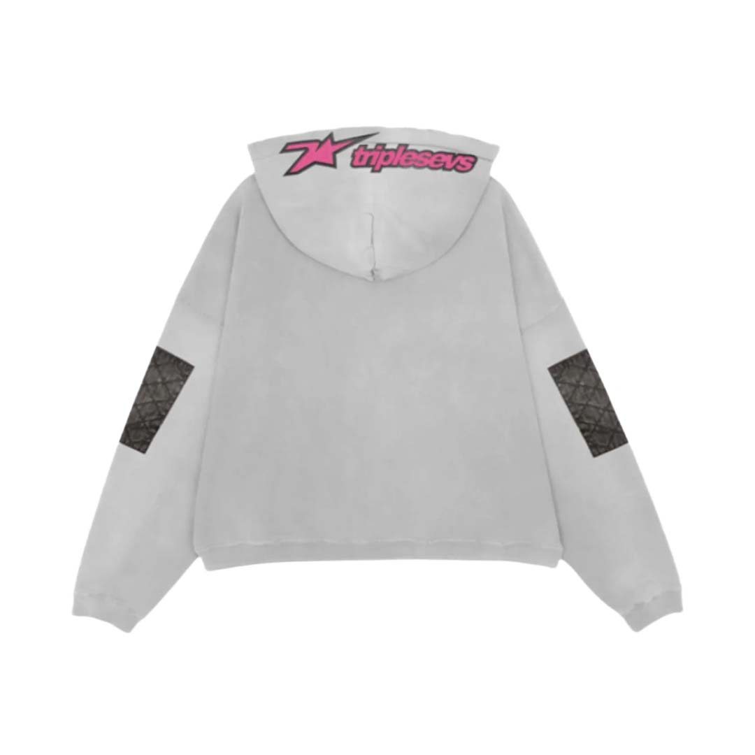 Triple Sevens Vice Grey Zip Up Hoodie
