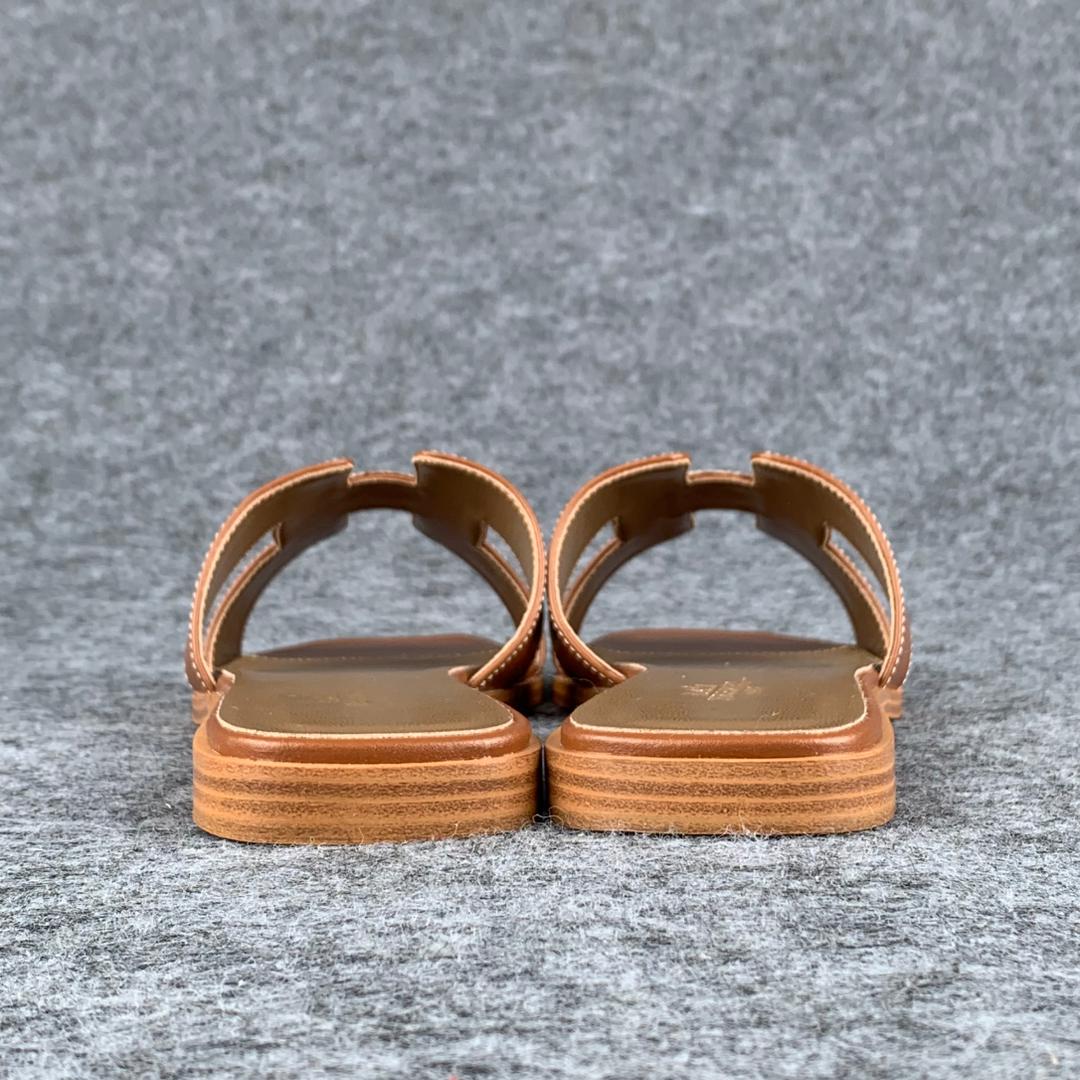 Oran Sandal ‘Gold’ Box Calfskin