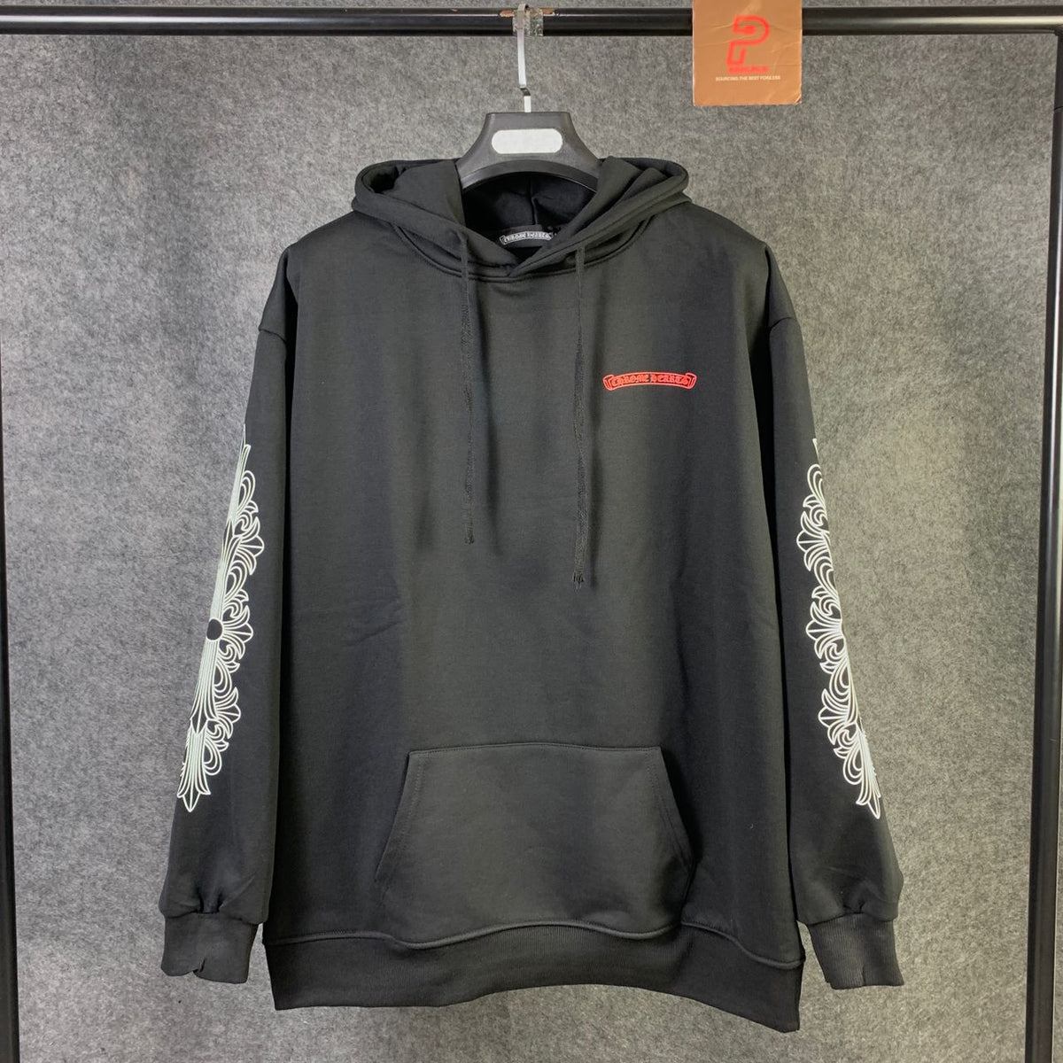Chrome Hearts x Matty Boy Floral Chomper Hoodie 'Black'