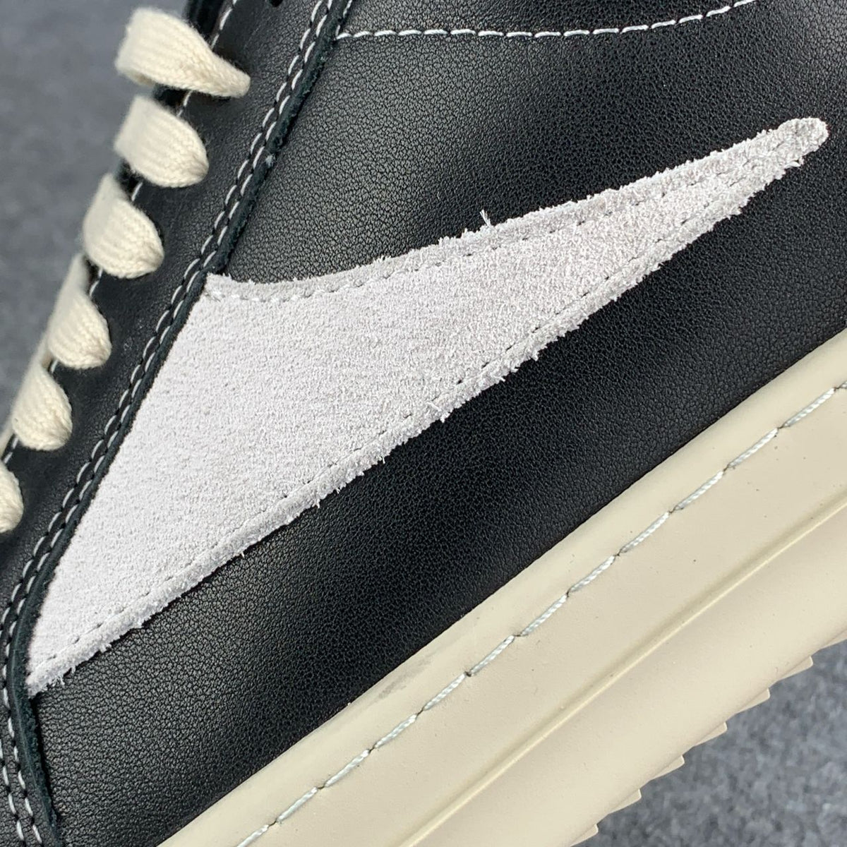 Rick Owens Porterville Vintage Low 'Black Milk'