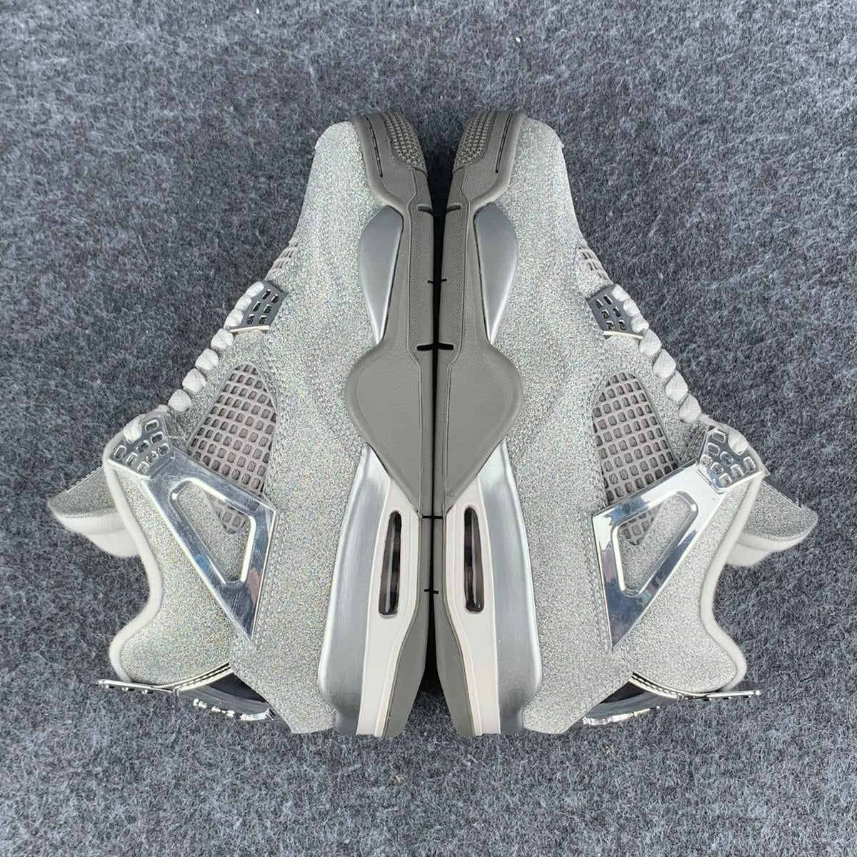 Air Jordan 4 Retro Michael Jackson 'White Glitter Glove'