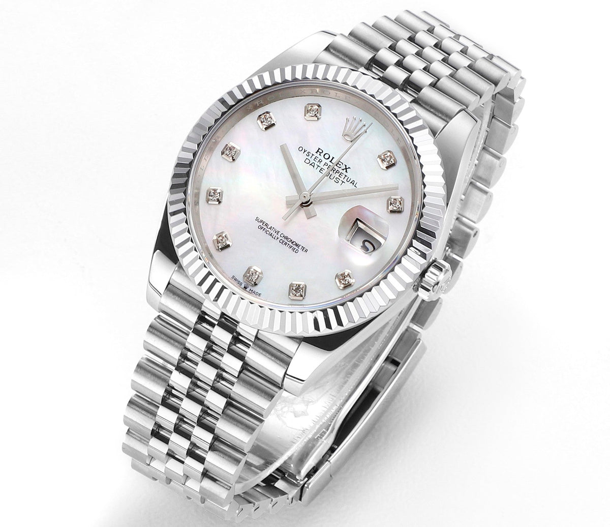 MOP Stainless Steel 41MM Watch