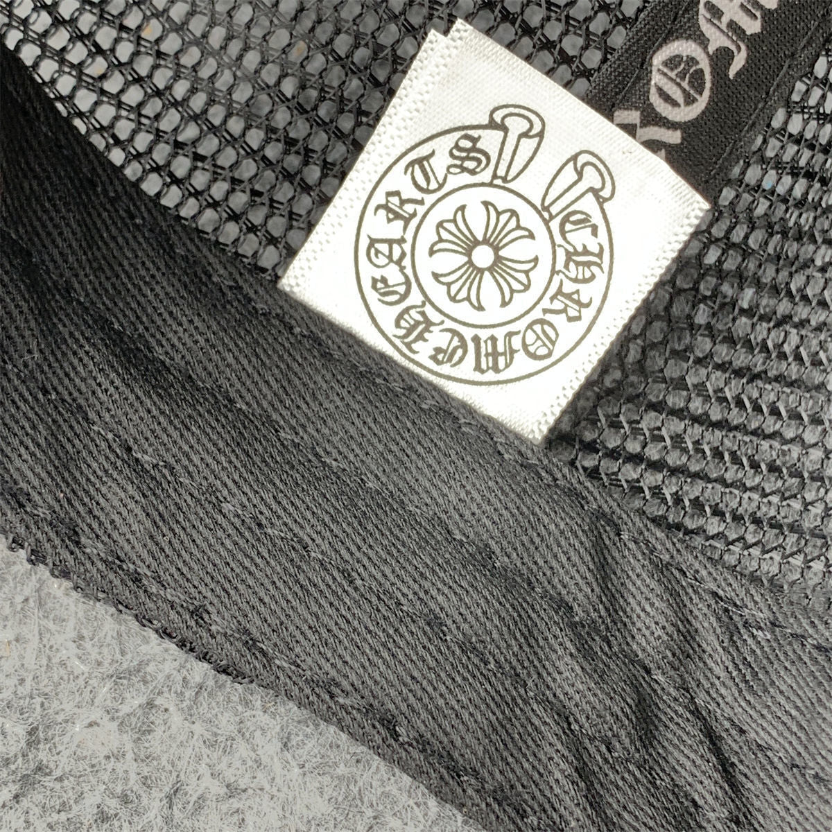 Chrome Hearts Chomper Hollywood Trucker Hat ‘Black/White’
