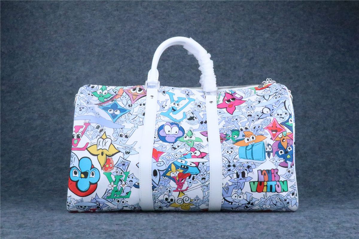 LV Keepall Bandouliére 50 Comics (M21863)
