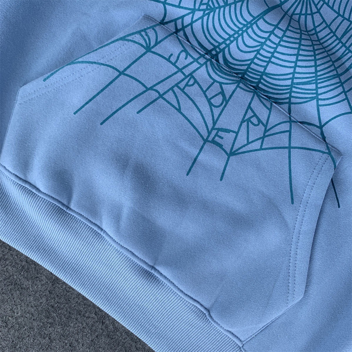 Sp5der Web Hoodie 'Sky Blue'