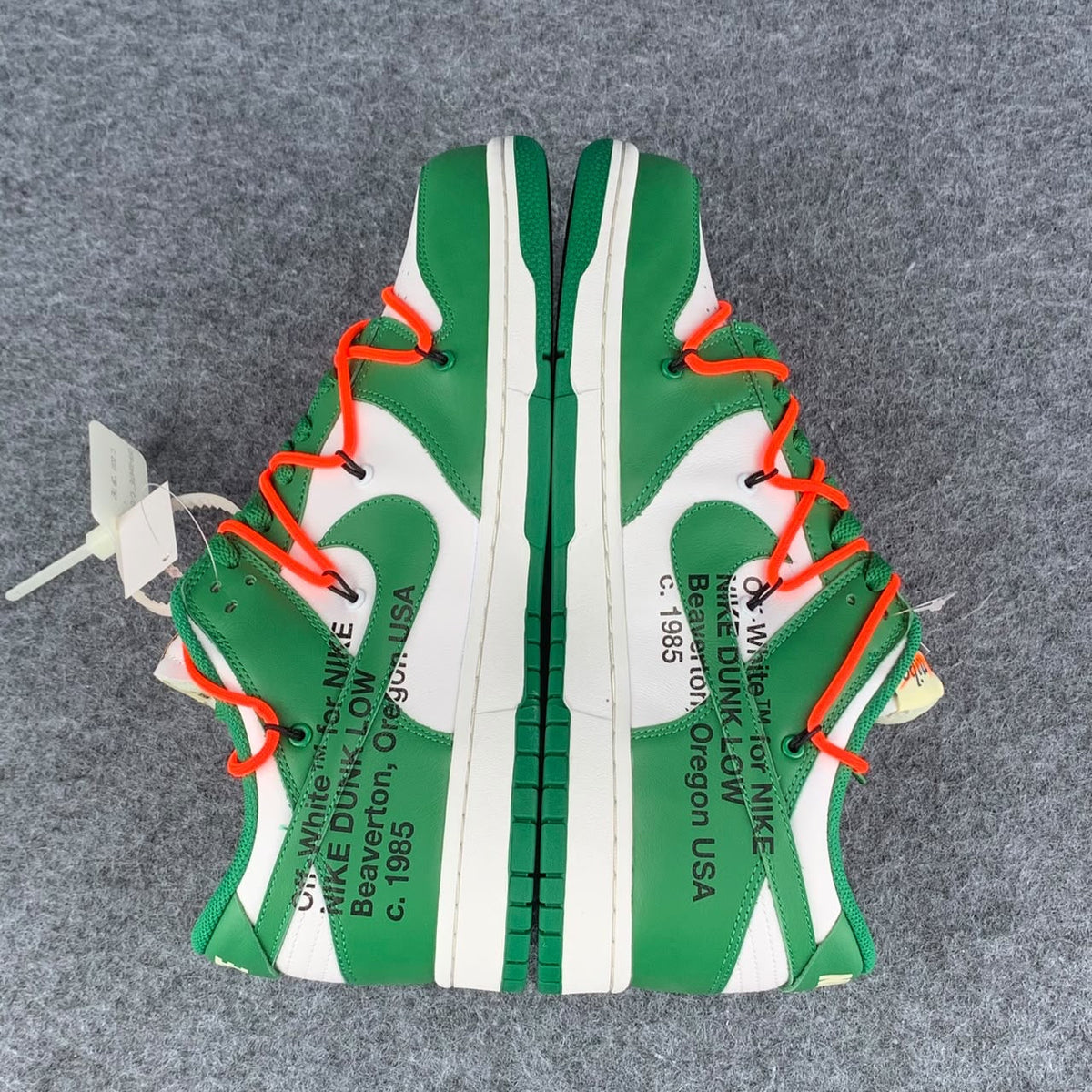Off-White x Dunk Low 'Pine Green'