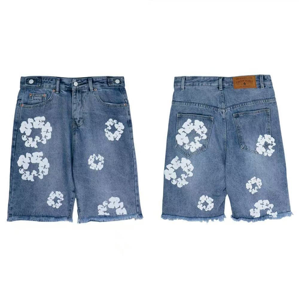 Denim Tears x Levi's Cotton Wreath Jean Shorts