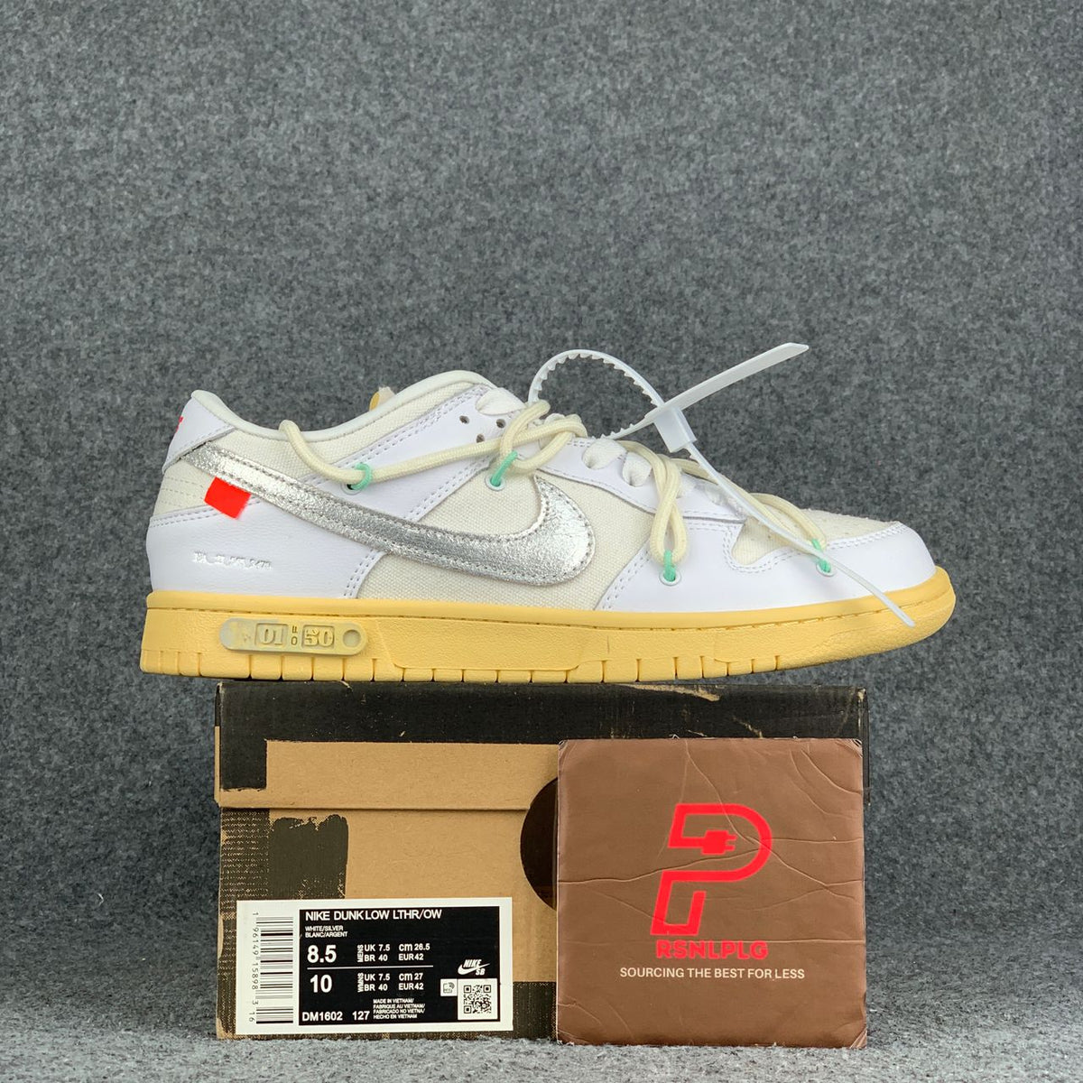 Off-White x Nike Dunk Low 'Lot 01 of 50'