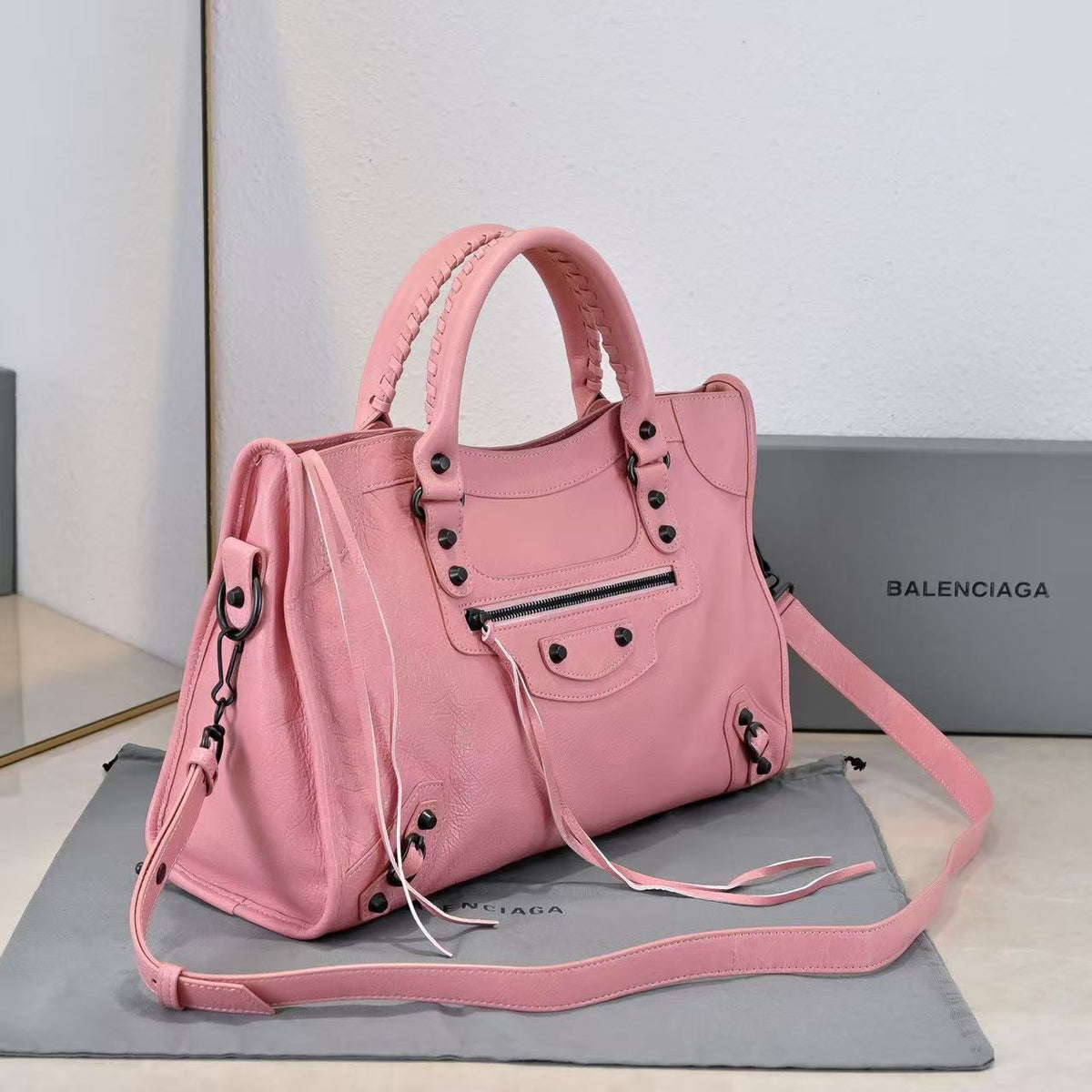 Balenciaga Le City Bag ‘Vintage Pink’