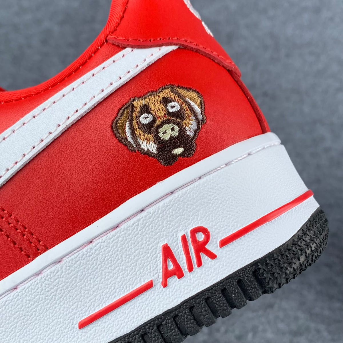 Victor Victor x Nike Air Force 1 ’01 'University Red'