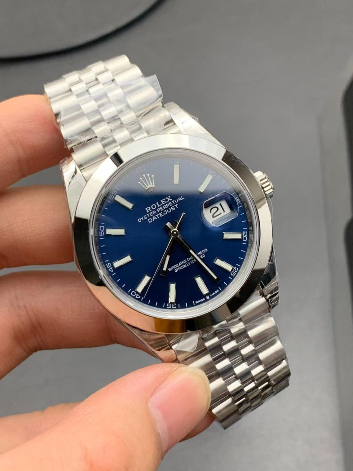Blue Dial 41MM Watch
