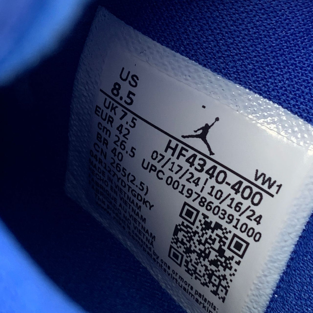 (Custom) Jordan 4 Retro OG SP Brick by Brick “Blue”