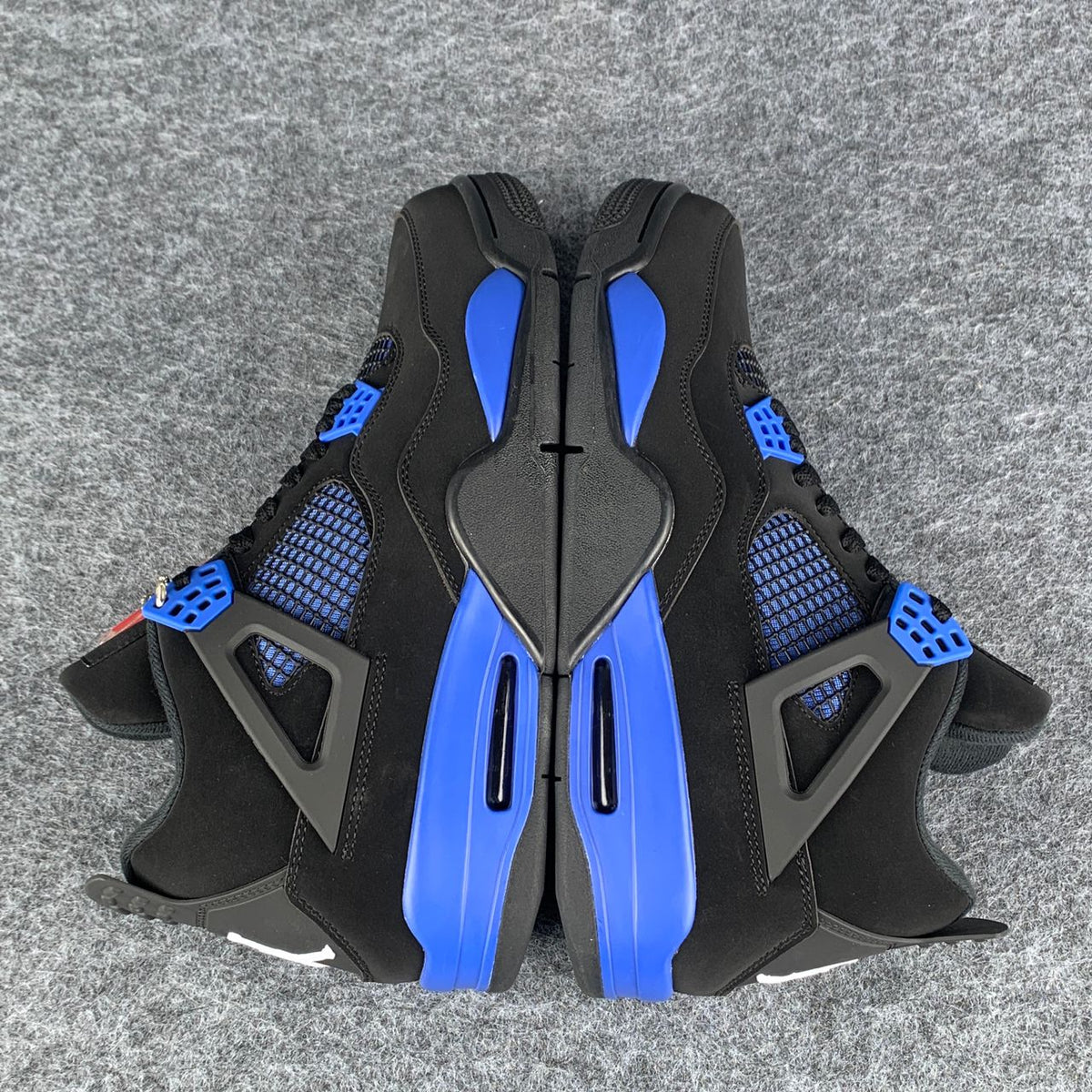 Custom Jordan 4 “Blue Thunder”