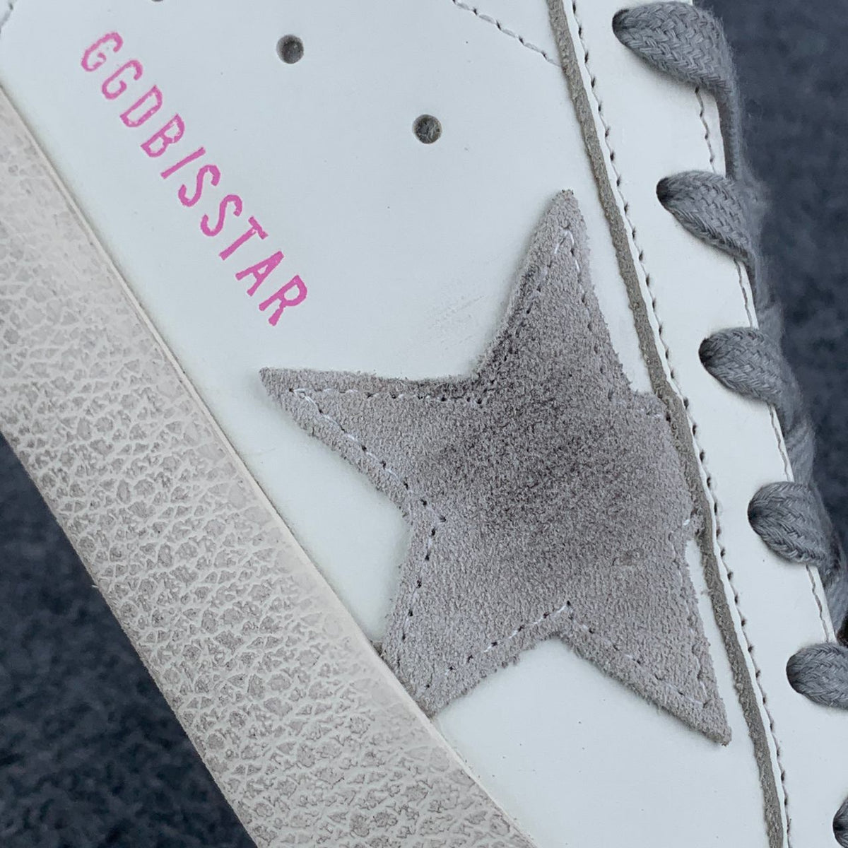 GOLDEN GOOSE Wmns Superstar Pink Tab Sneaker
