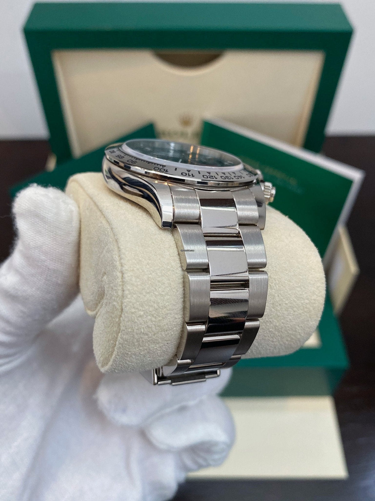 Daytona White Gold De Cadran Blue