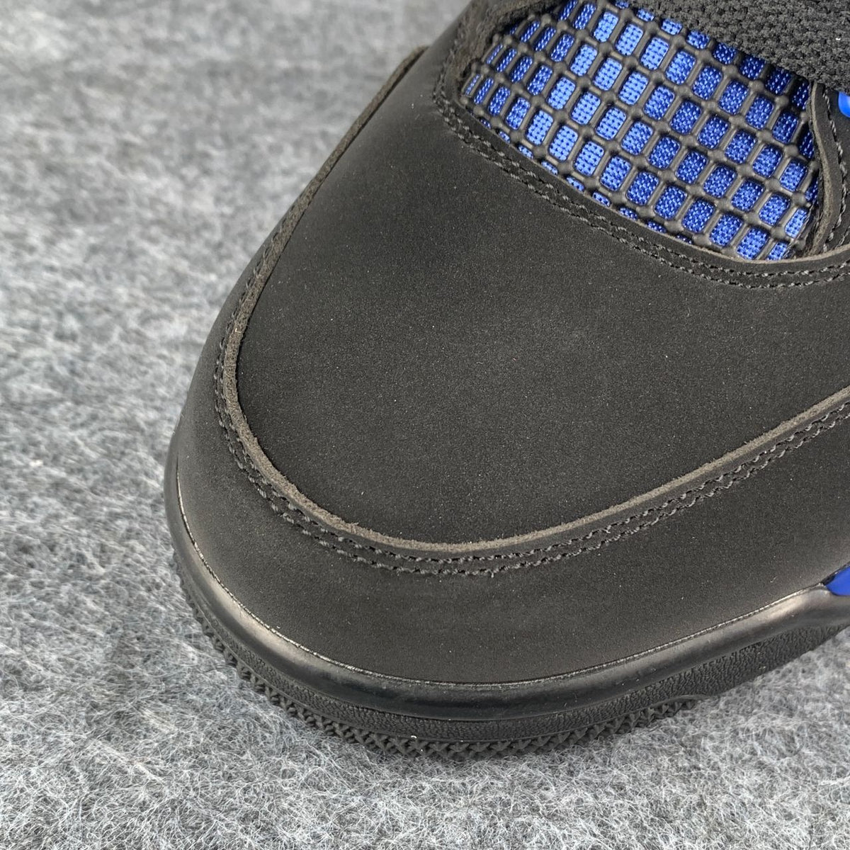 Custom Jordan 4 “Blue Thunder”