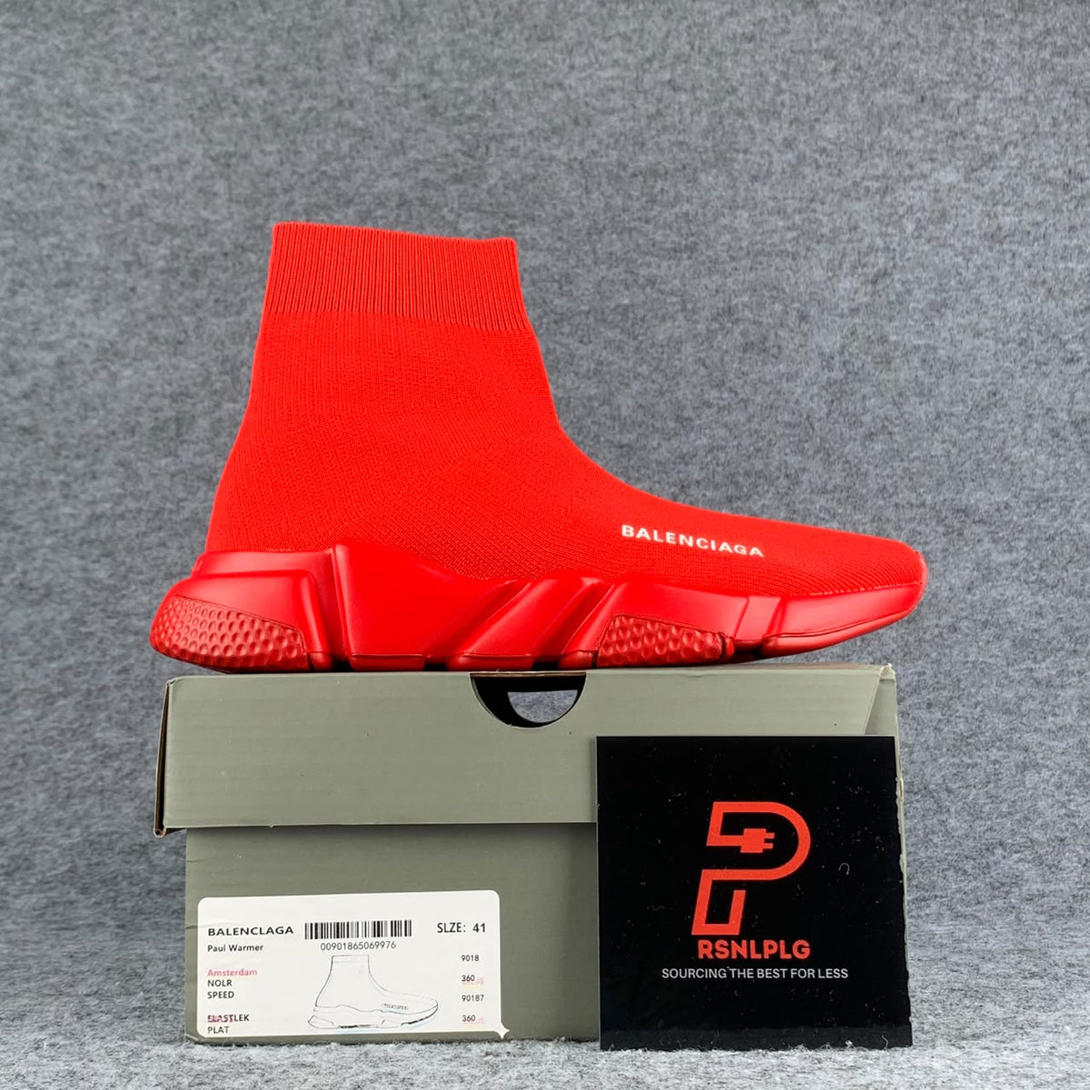 Balenciaga Speed Trainer 'Red'