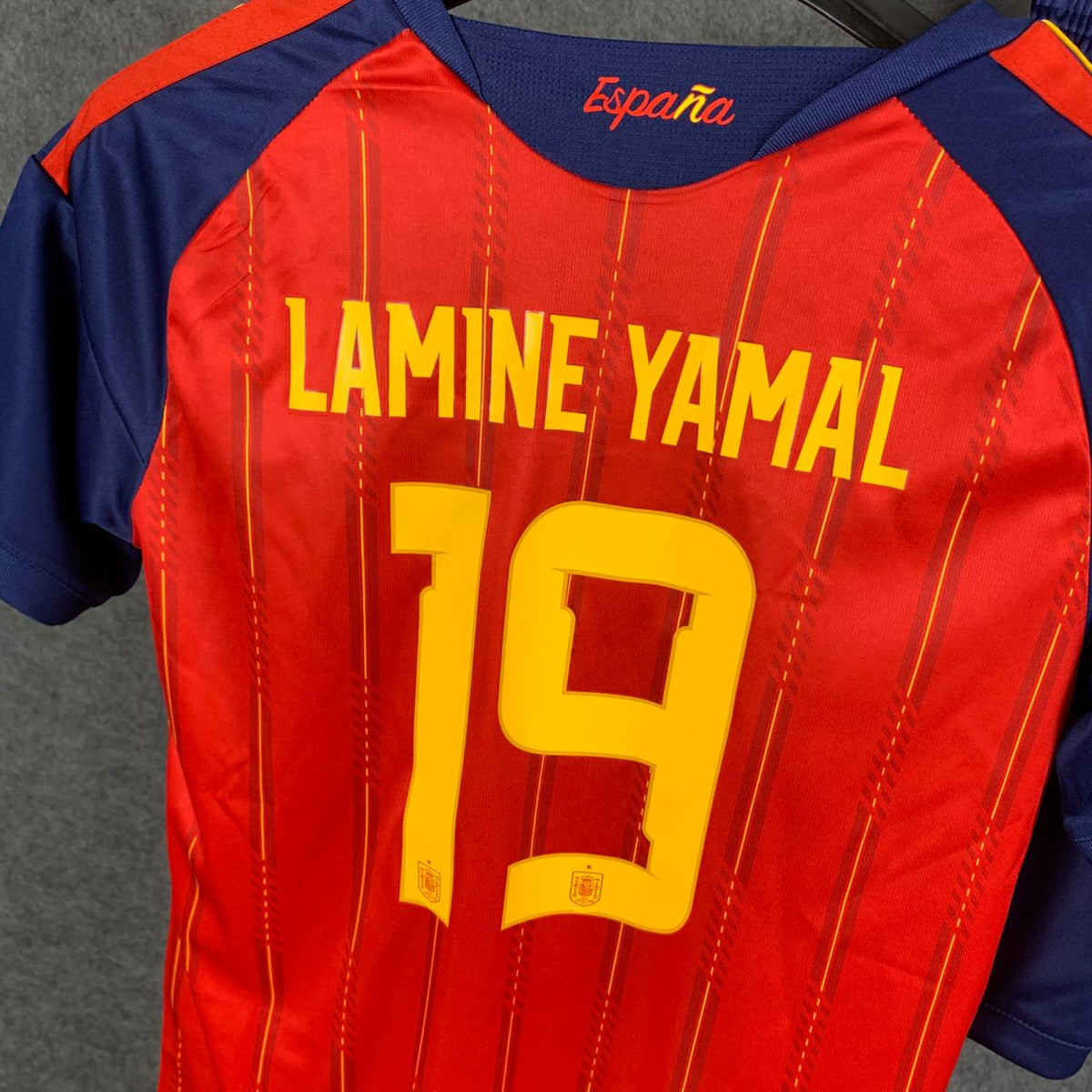 Spain KIDS World Cup 2026 Home Kit  (Please put your preferred number and name in the order note)