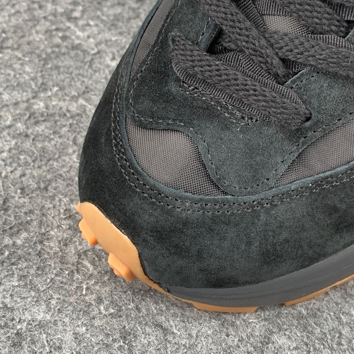 Sacai x VaporWaffle 'Black Gum'