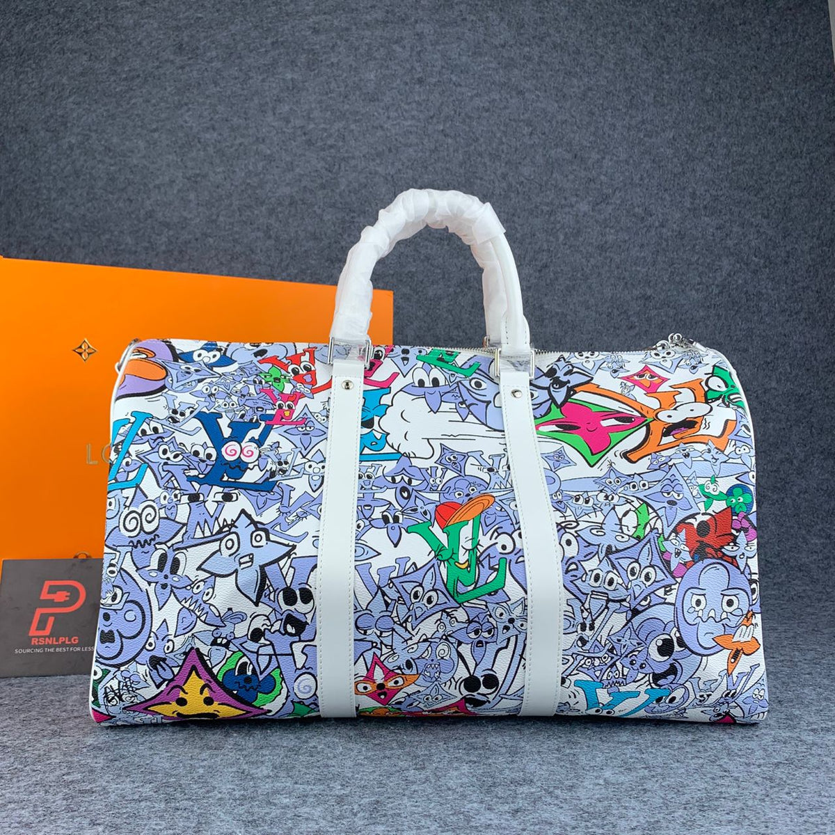 LV Keepall Bandouliére 50 Comics (M21863)