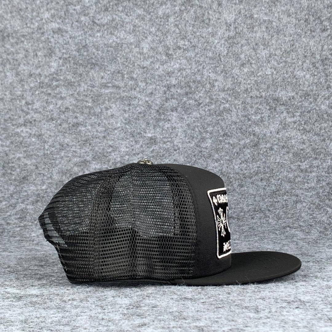 Chrome Hearts CH Hollywood Trucker Hat ‘Black’