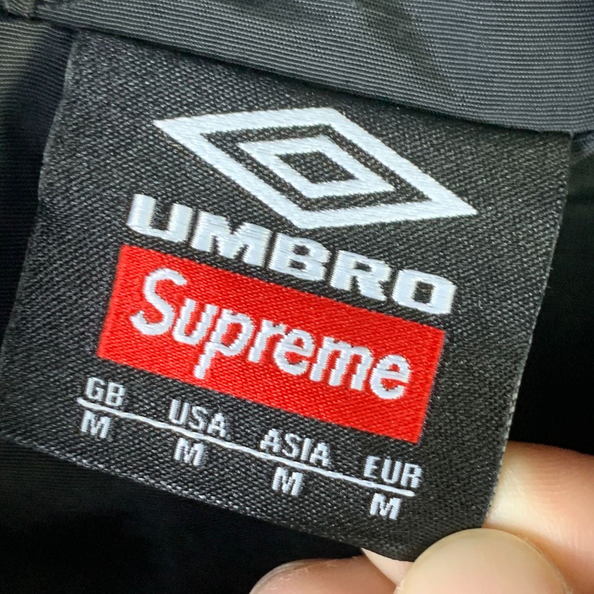 Supreme x Umbro Track Jacket 'Black'