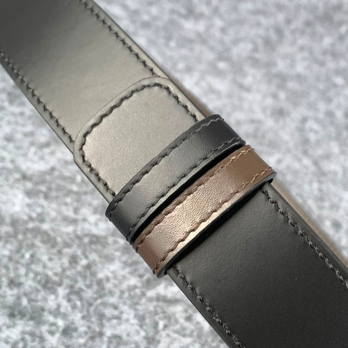 Ferragamo Gancini Leather Belt ‘Black’
