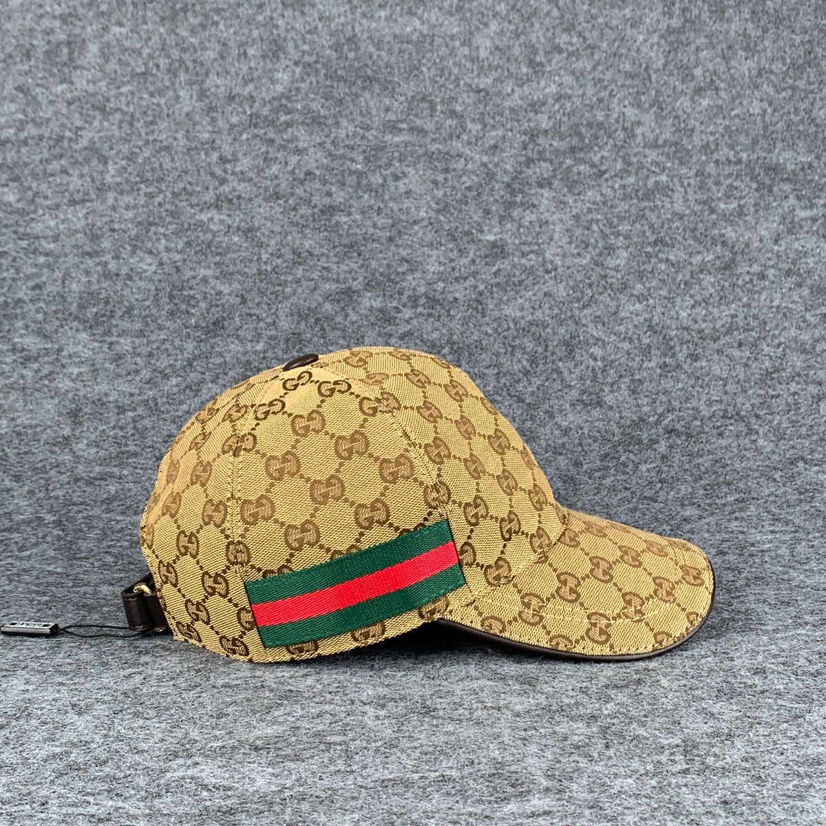 Gucci Original GG Canvas Baseball Hat with Web ‘Beige/Brown’