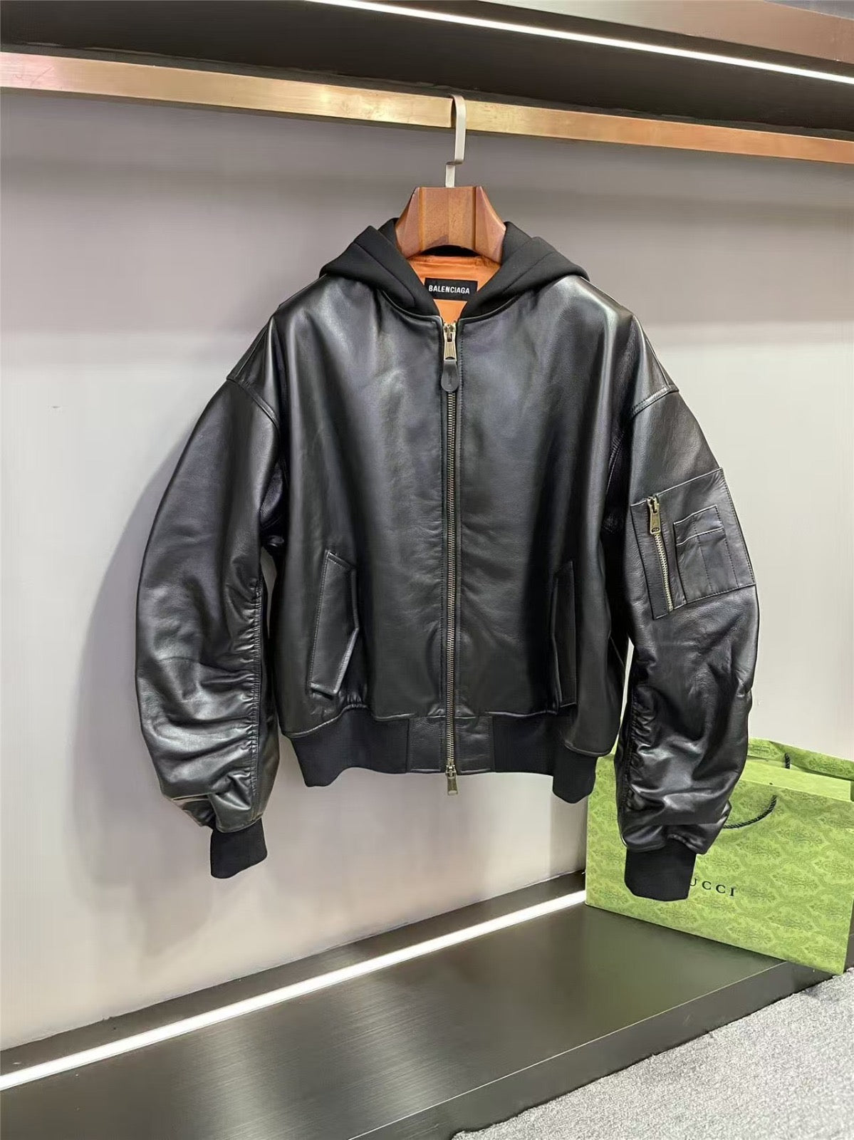 Balenciaga Leather Jacket