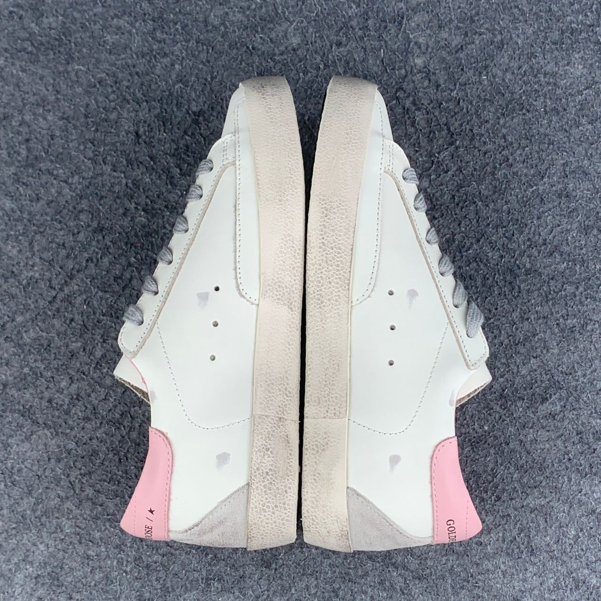GOLDEN GOOSE Wmns Superstar Pink Tab Sneaker