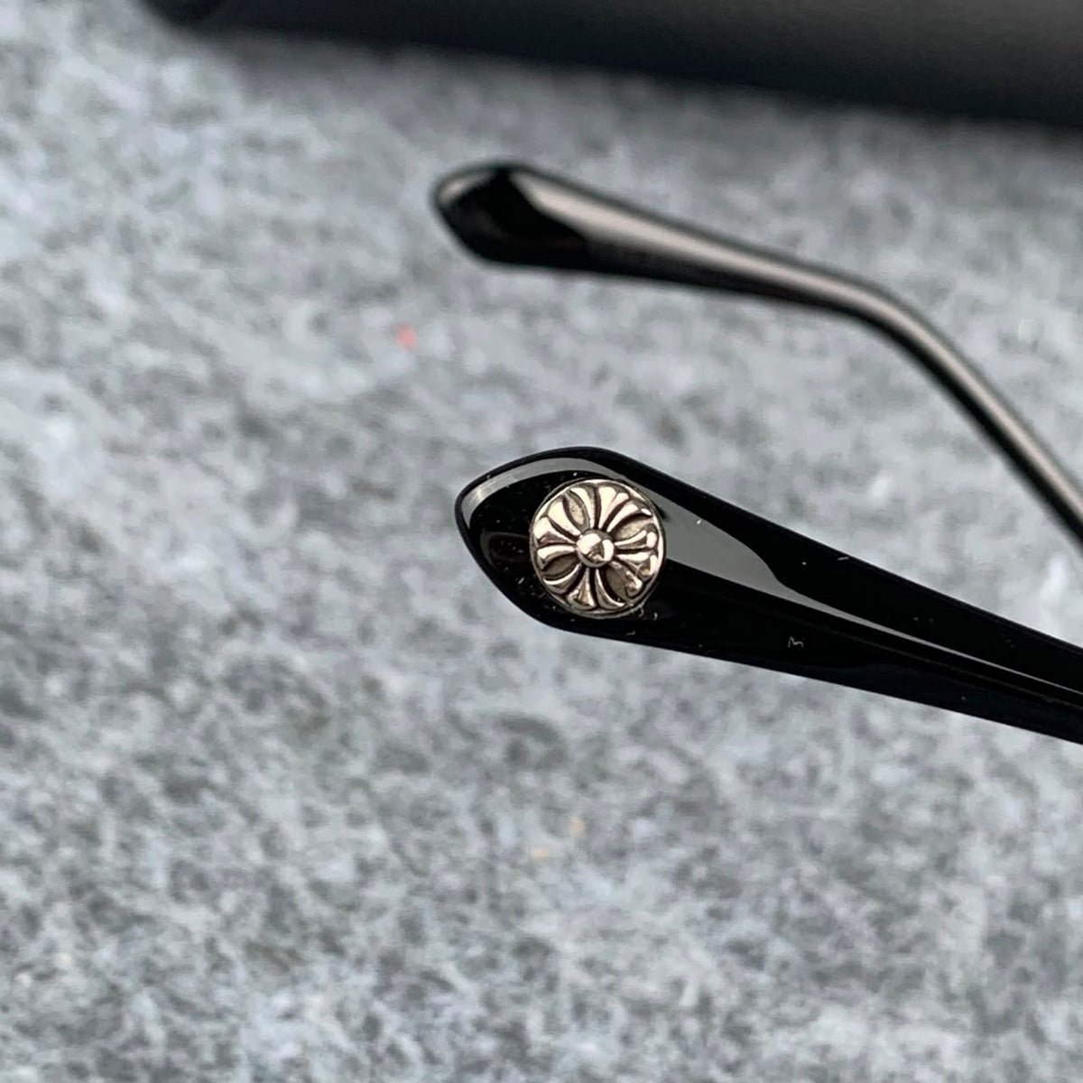 Chrome Hearts Cox Ucker Glasses 'Black'
