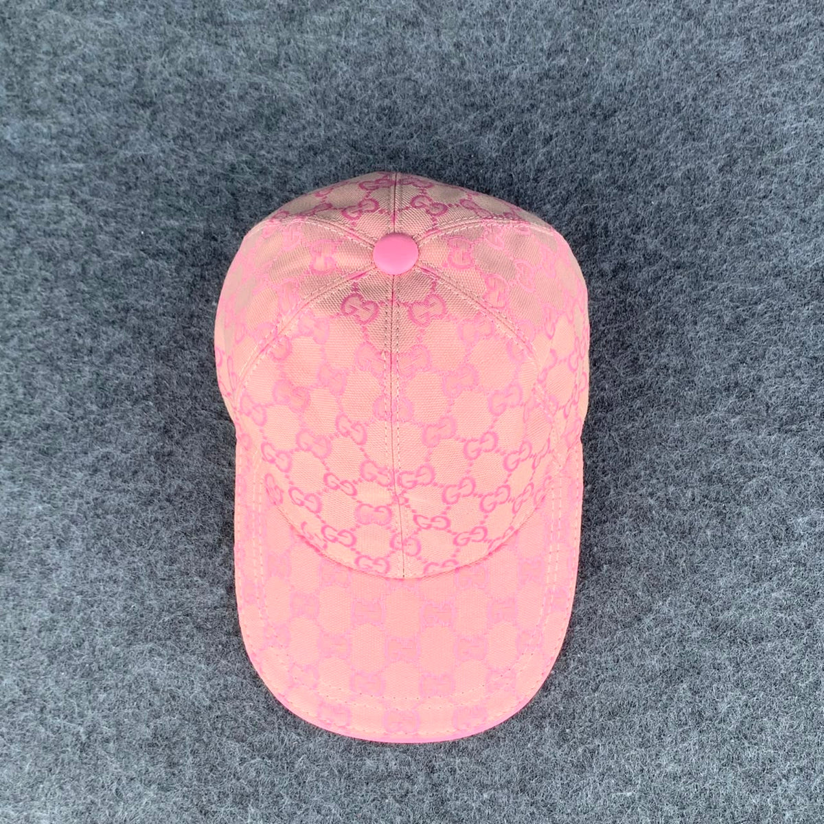 Gucci GG Canvas Baseball Cap ‘Pink’