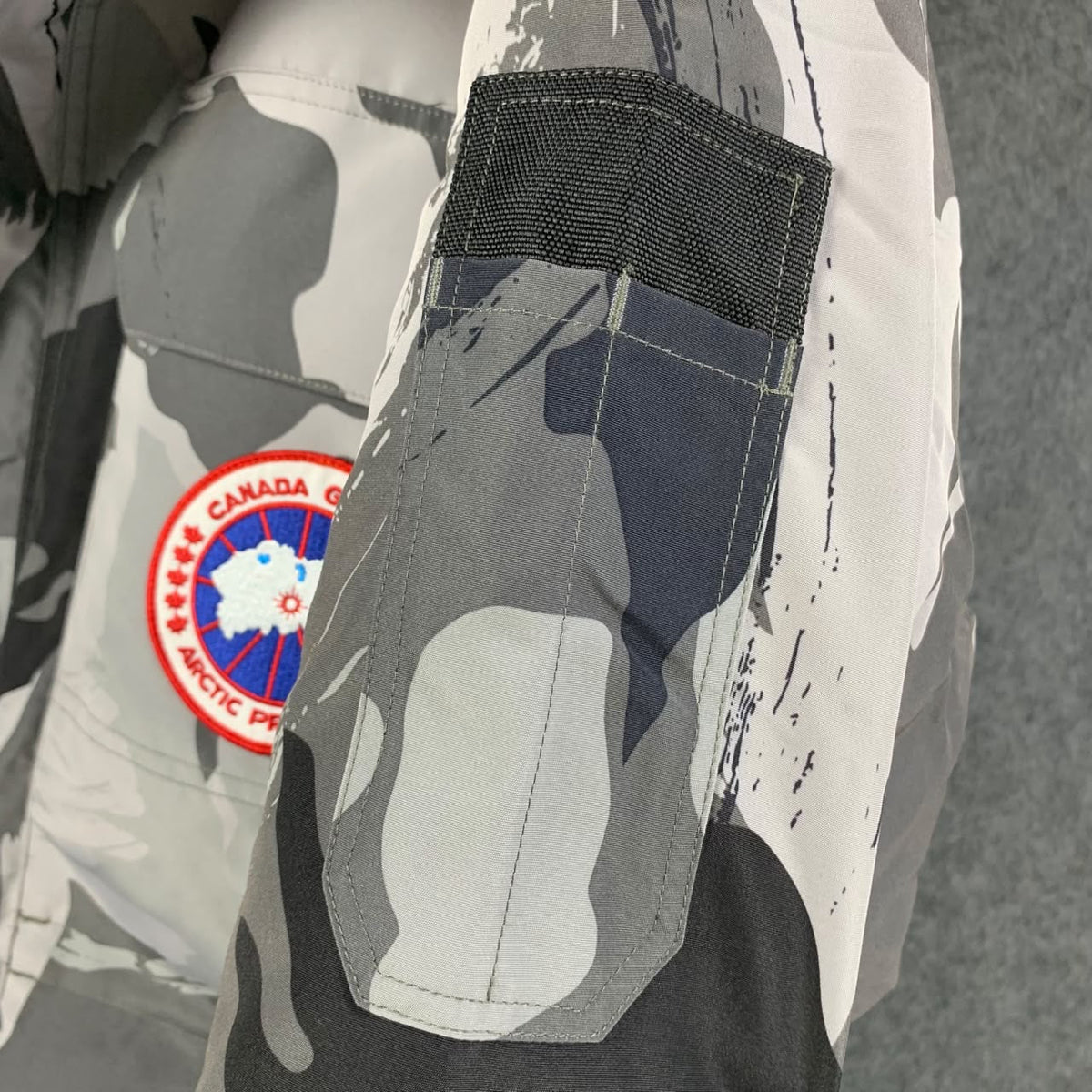 Canada Goose Expedition Parka Gray Camouflage