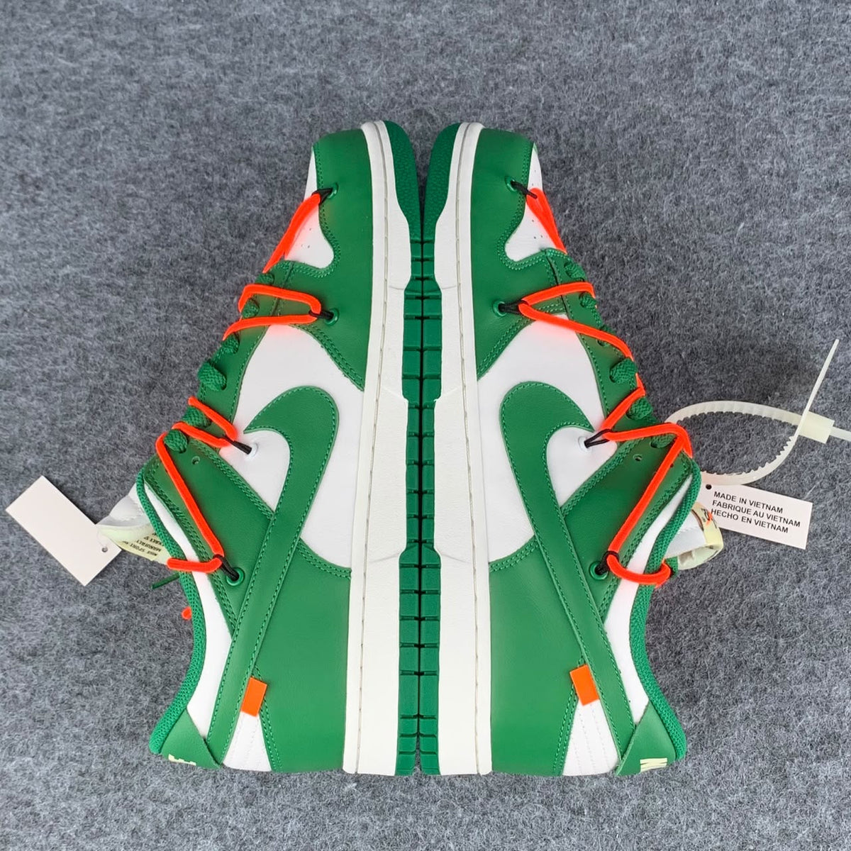 Off-White x Dunk Low 'Pine Green'