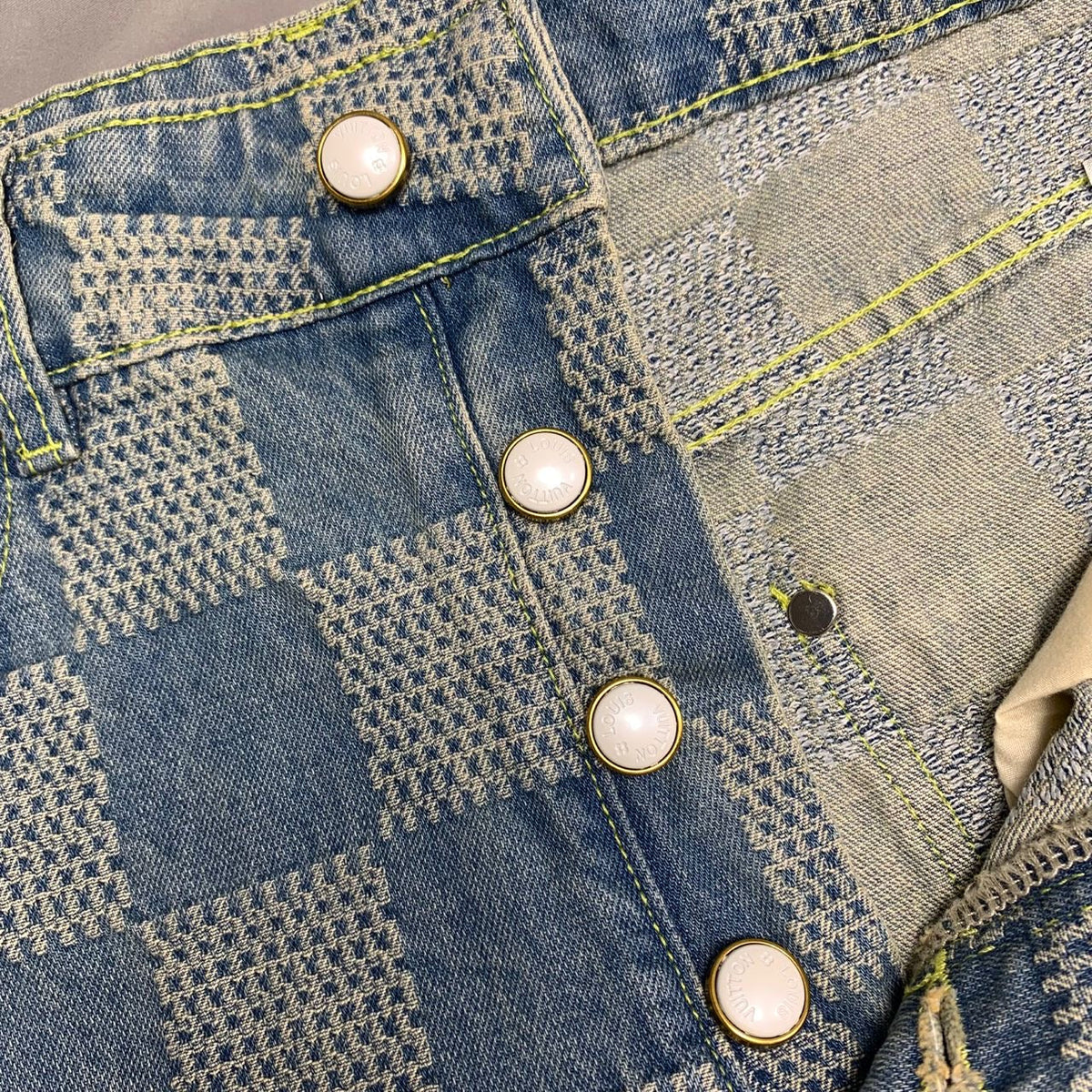 Damier Denim 3D Bootcut
