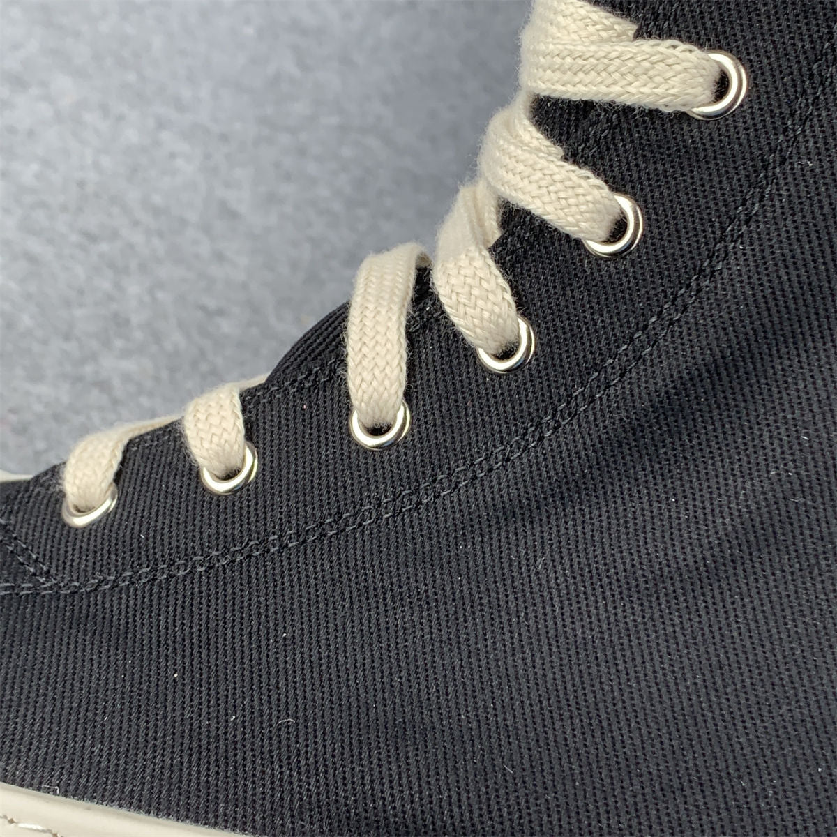 Rick Owens DRKSHDW Abstract High 'Black Milk'